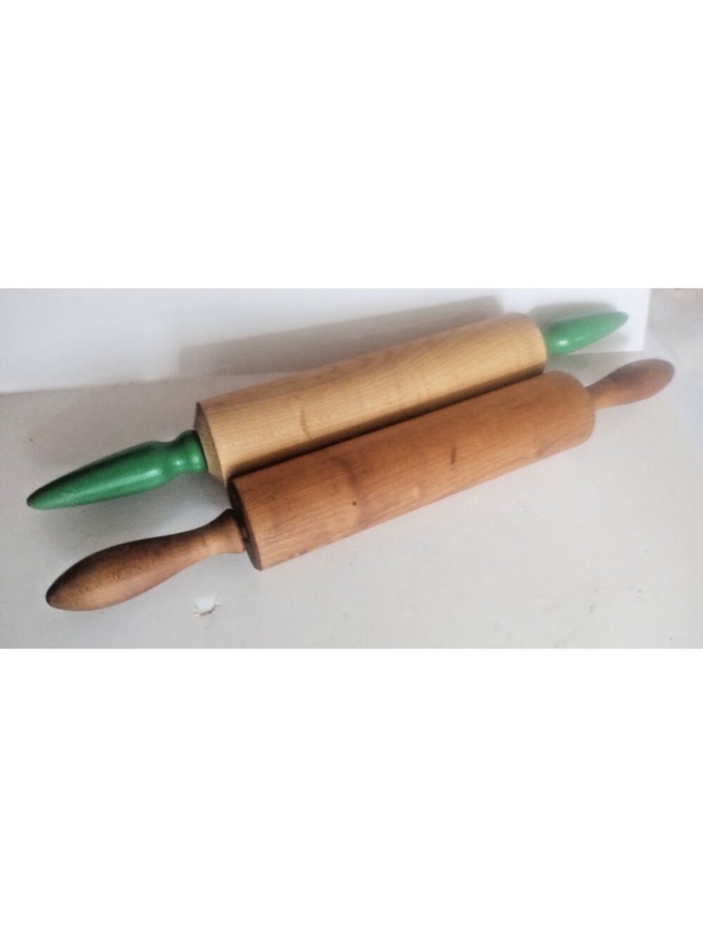 Vintage Wooden Rolling Pins (2) 18" Top Quality